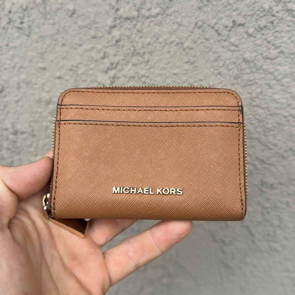 Michael Kors Brown Leather Wallet